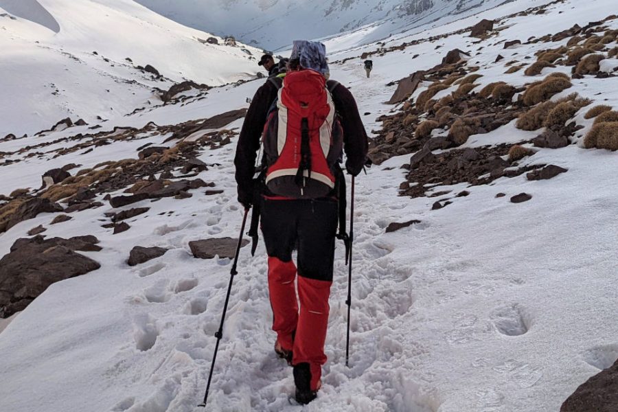 Trekking in the High Atlas Mountains